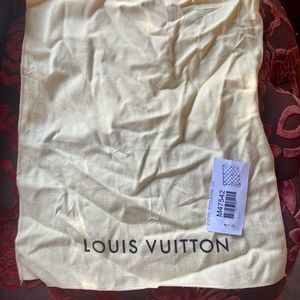 Authentic Louis Vuitton dust cover